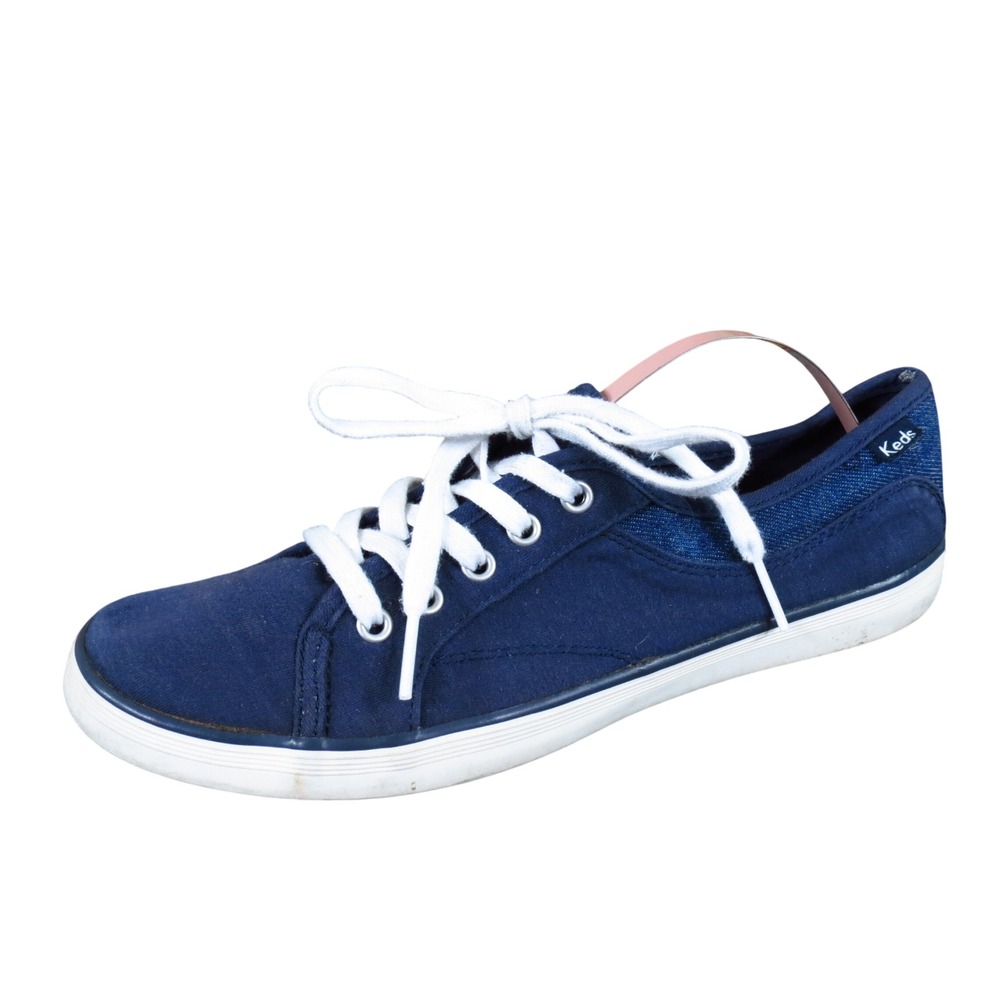 Keds Coursa Womens Fashion Sneakers Size 7.5 Everyday Walking Shoes Navy Blue
